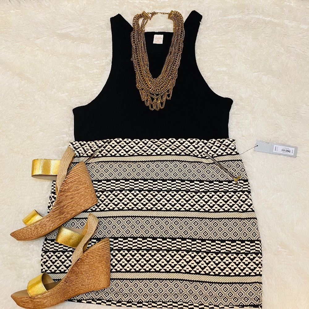 Apt 9 Tribal Print Skirt NWT